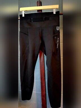 Nike Trail Black Jogger Pants with Side Zip Pocket